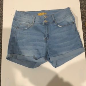 WAX jean shorts